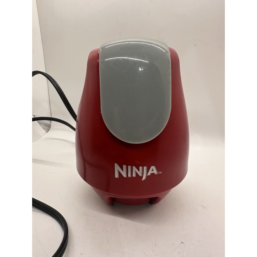Ninja Storm QB751Q Food Processor Motor Base Only RED *Replacement Part* Tested